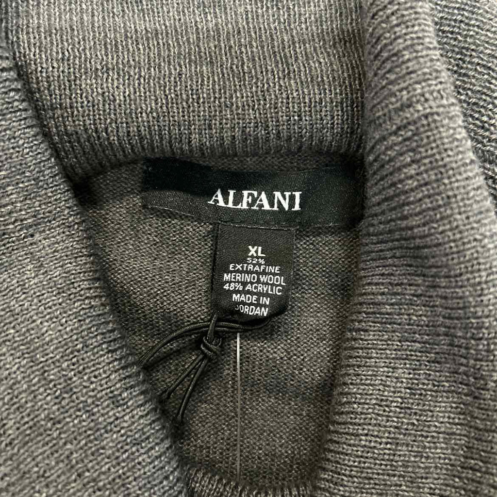 Alfani Men's Merino Wool-Blend Turtleneck Sweater
