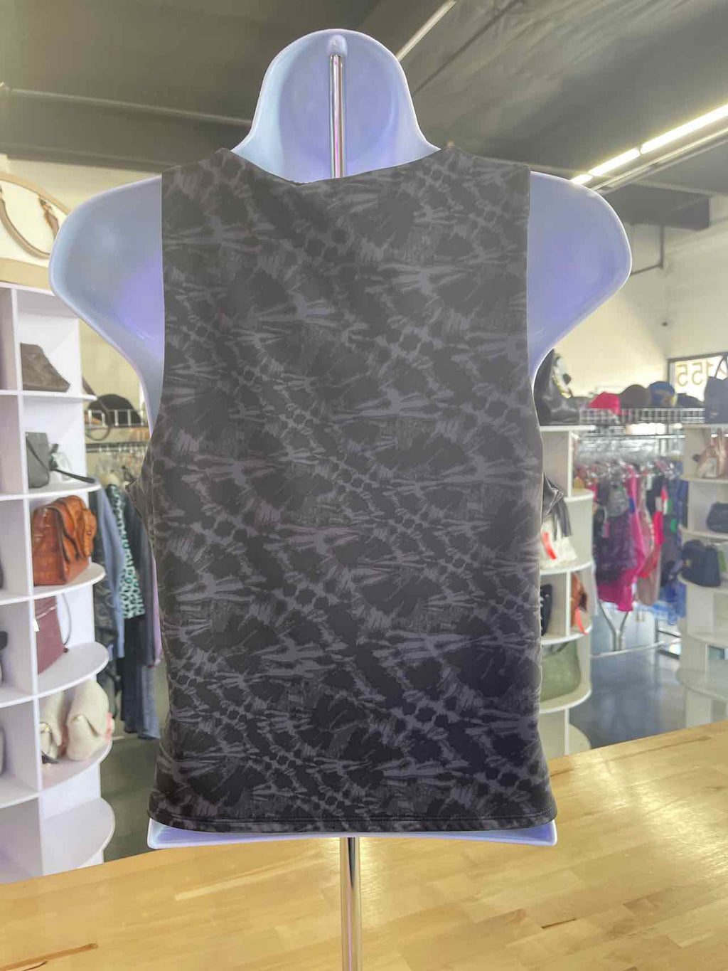 Express Size L Gray Preloved Tank