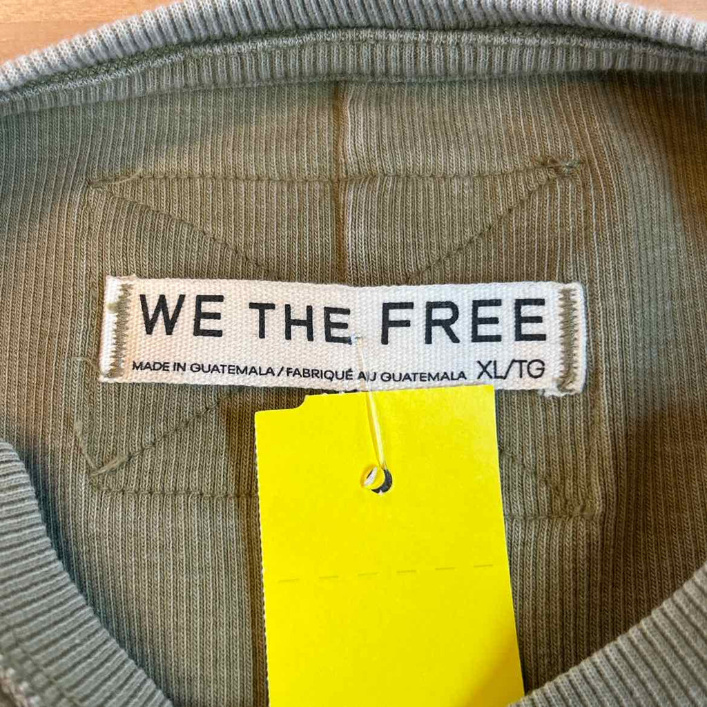 we the free Size XL Green Preloved Shirt