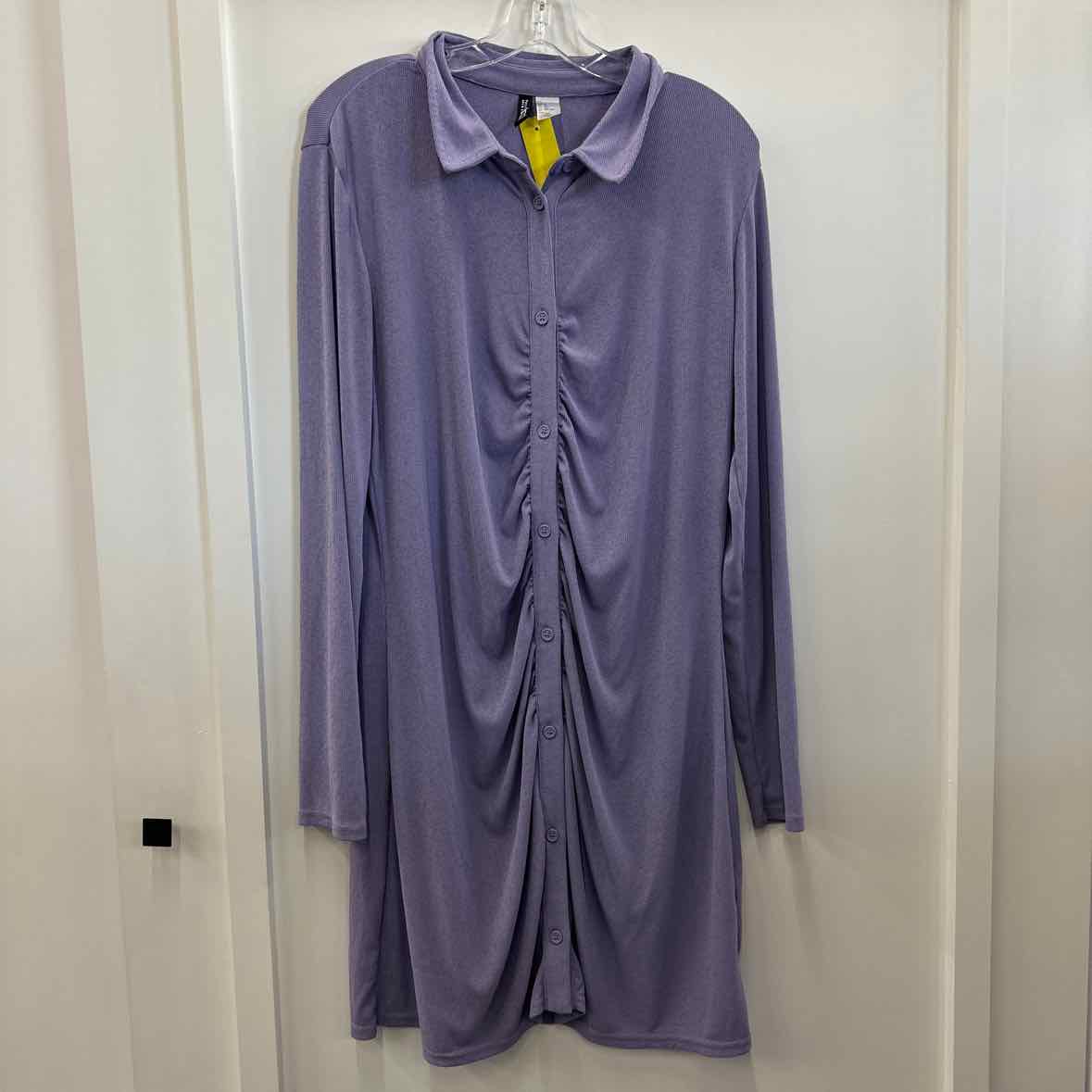 Divided Size XL Purple Dress
