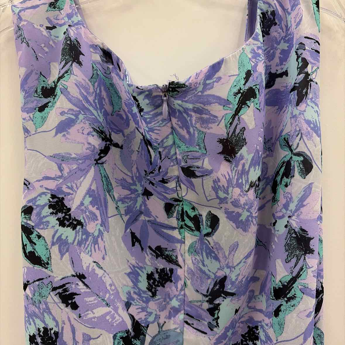 Black Label Size 14 Purple Used Dress