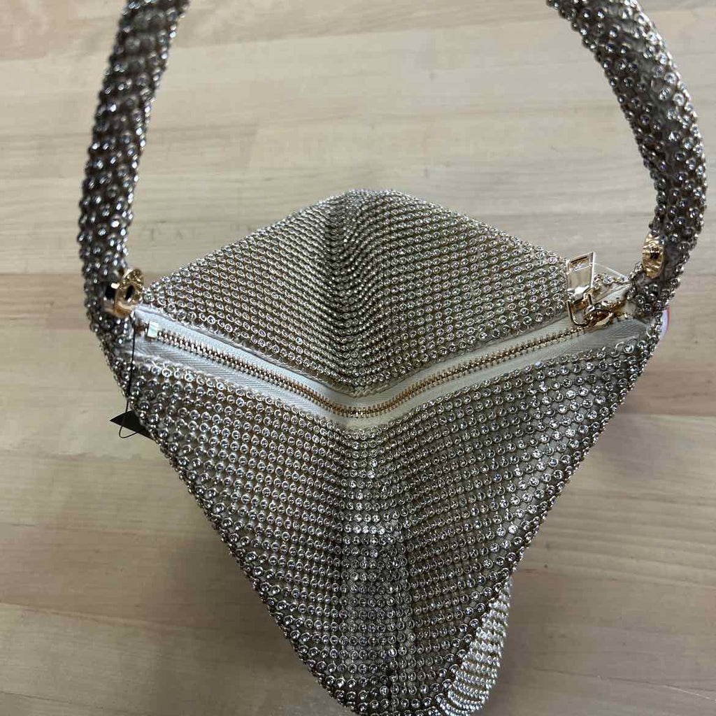 I.n.c. International Concepts Doris Sparkle Mesh Pouch