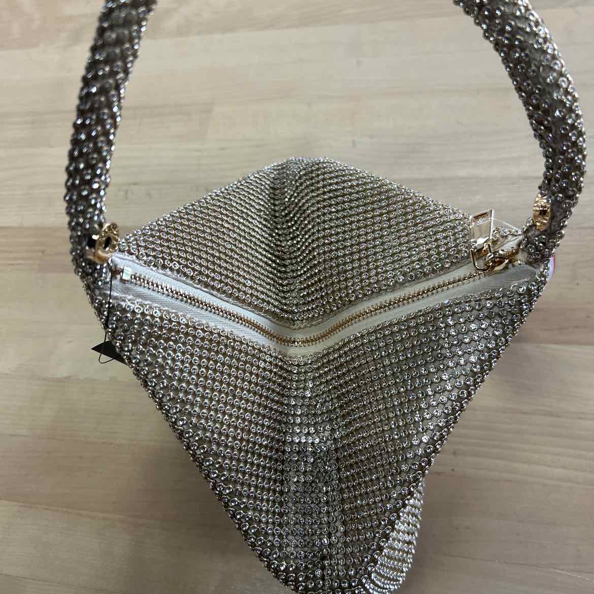 I.n.c. International Concepts Doris Sparkle Mesh Pouch