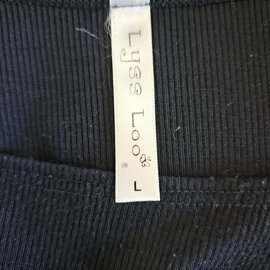 LYS Size L Black Longsleeve