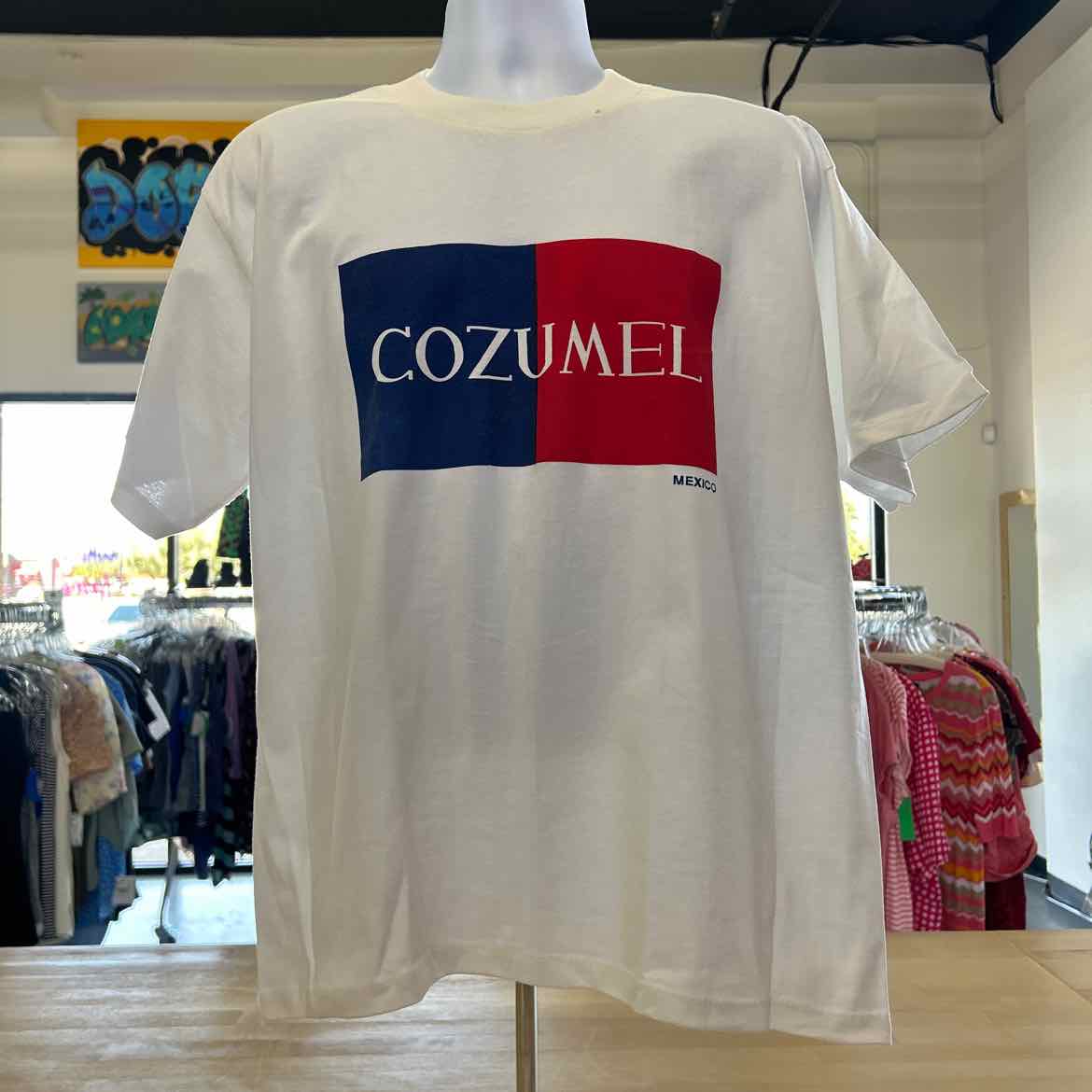 Reef Size XL White Preloved MENS T-shirt