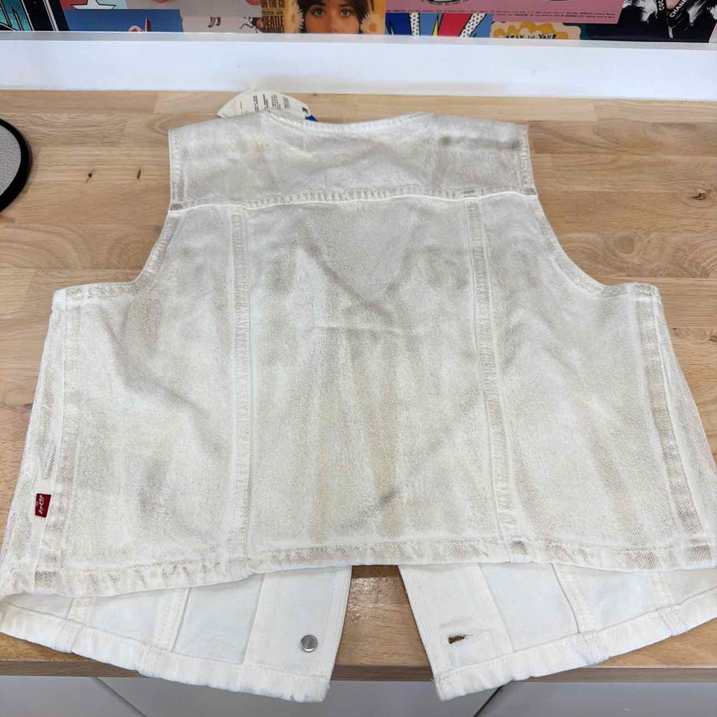 Levi's Size L Levi's Coated Bella Denim Corset Top