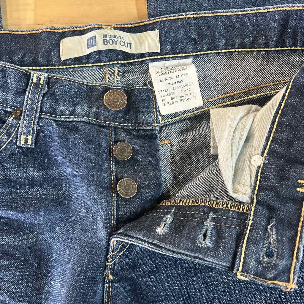 Gap Size 2 Blue Denim Preloved Jeans