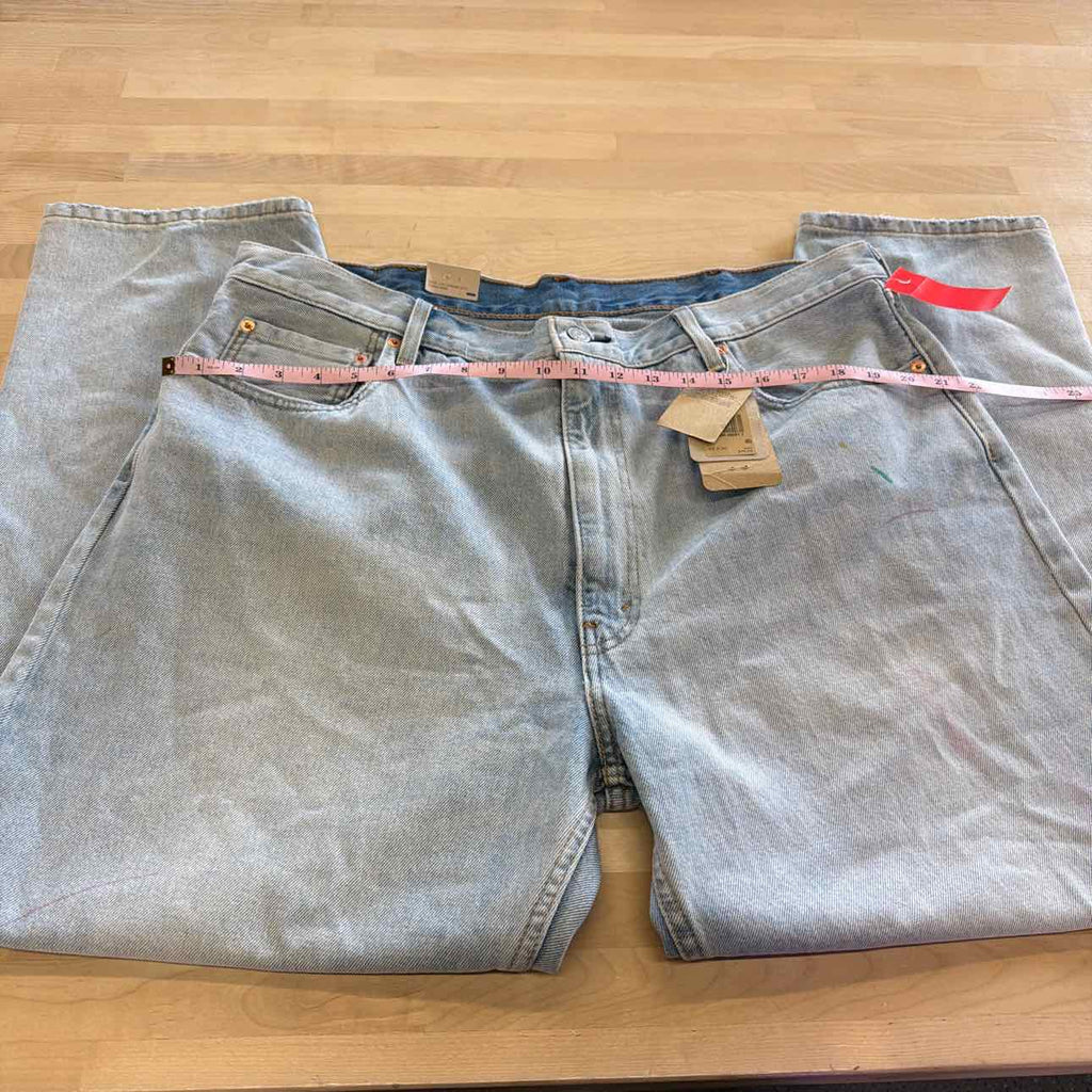 Levi's Size 40x30 Light Blue Denim New Jeans