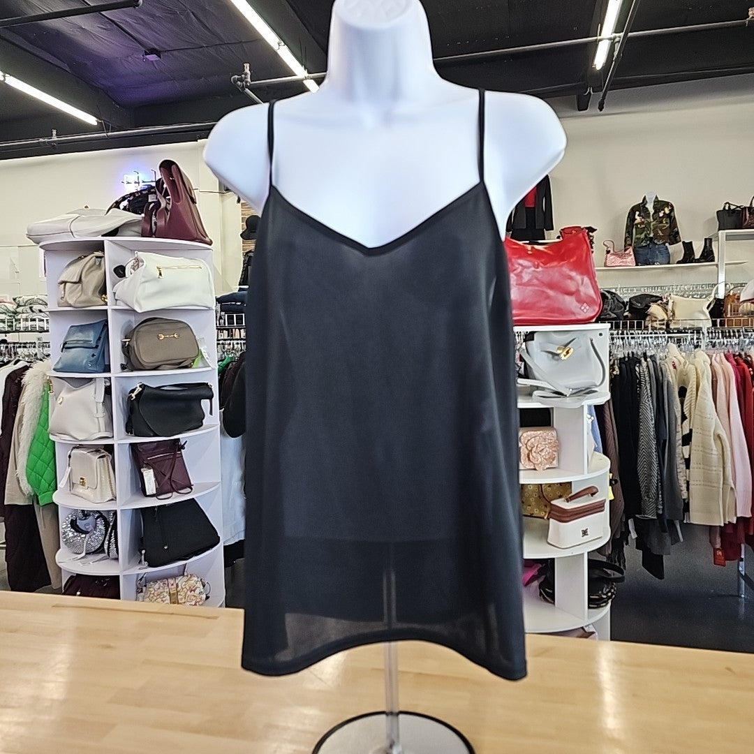 Anne Klein Size M Black New Tank