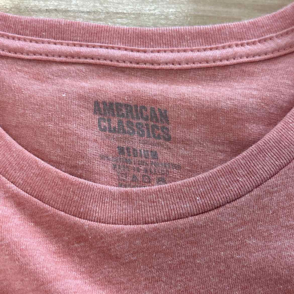 American Classics Size M Peach T-shirt