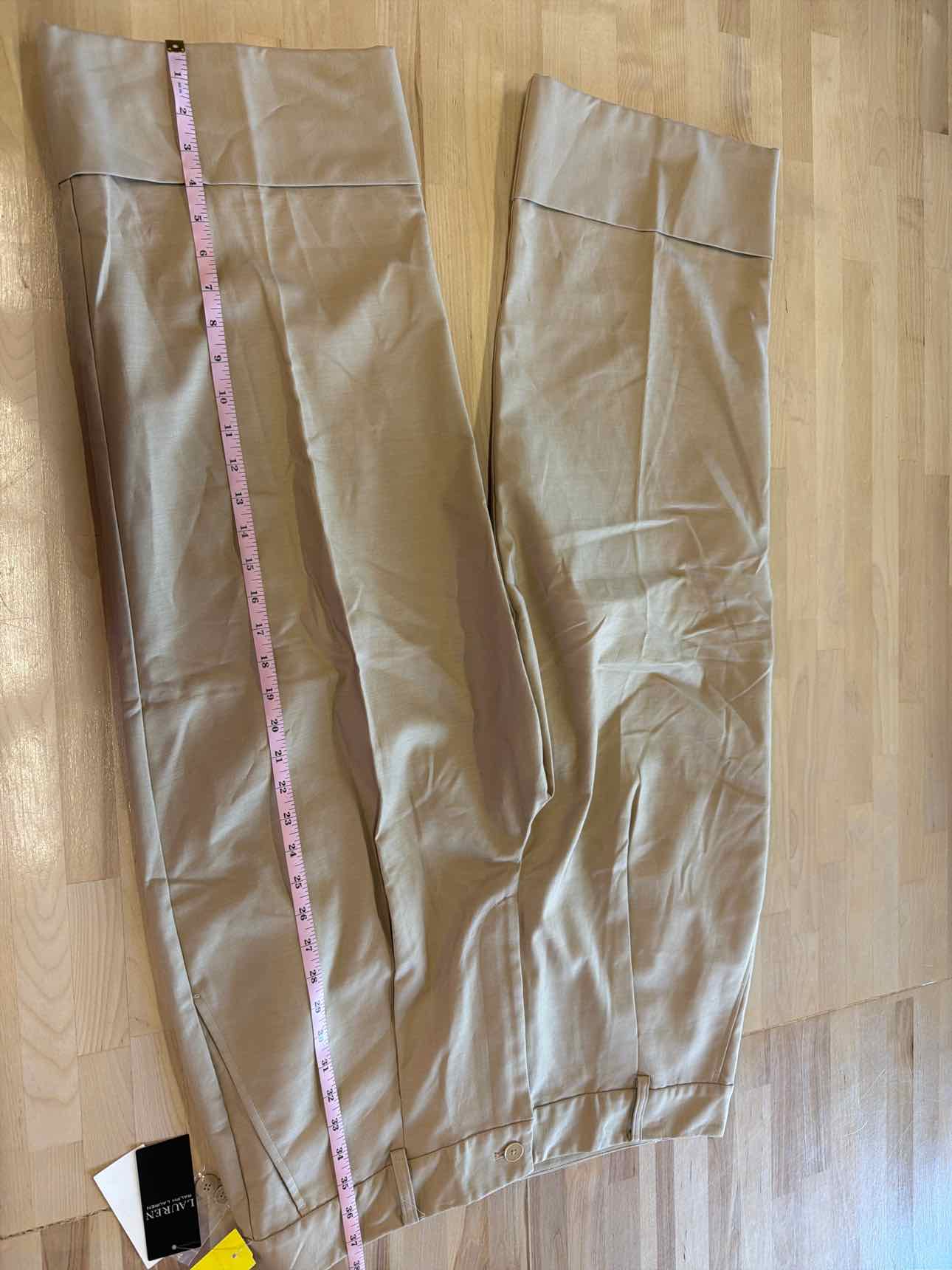 Ralph Lauren Size 16 Tan New Pants