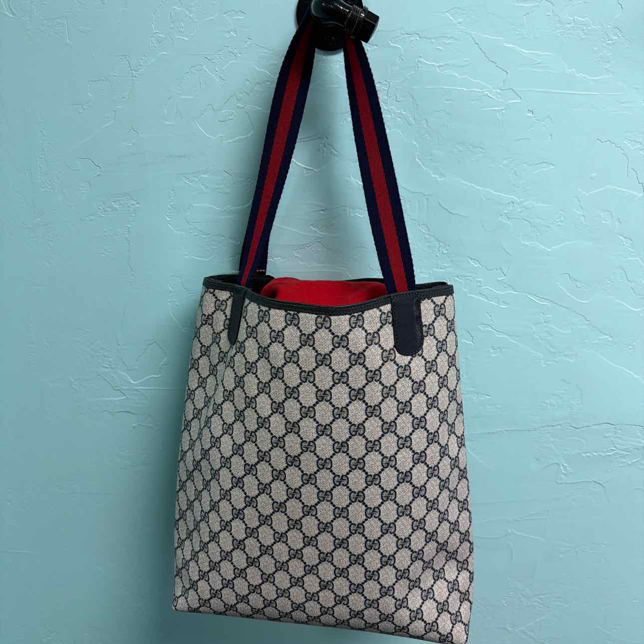 GUCCI Blue & Cream Totes