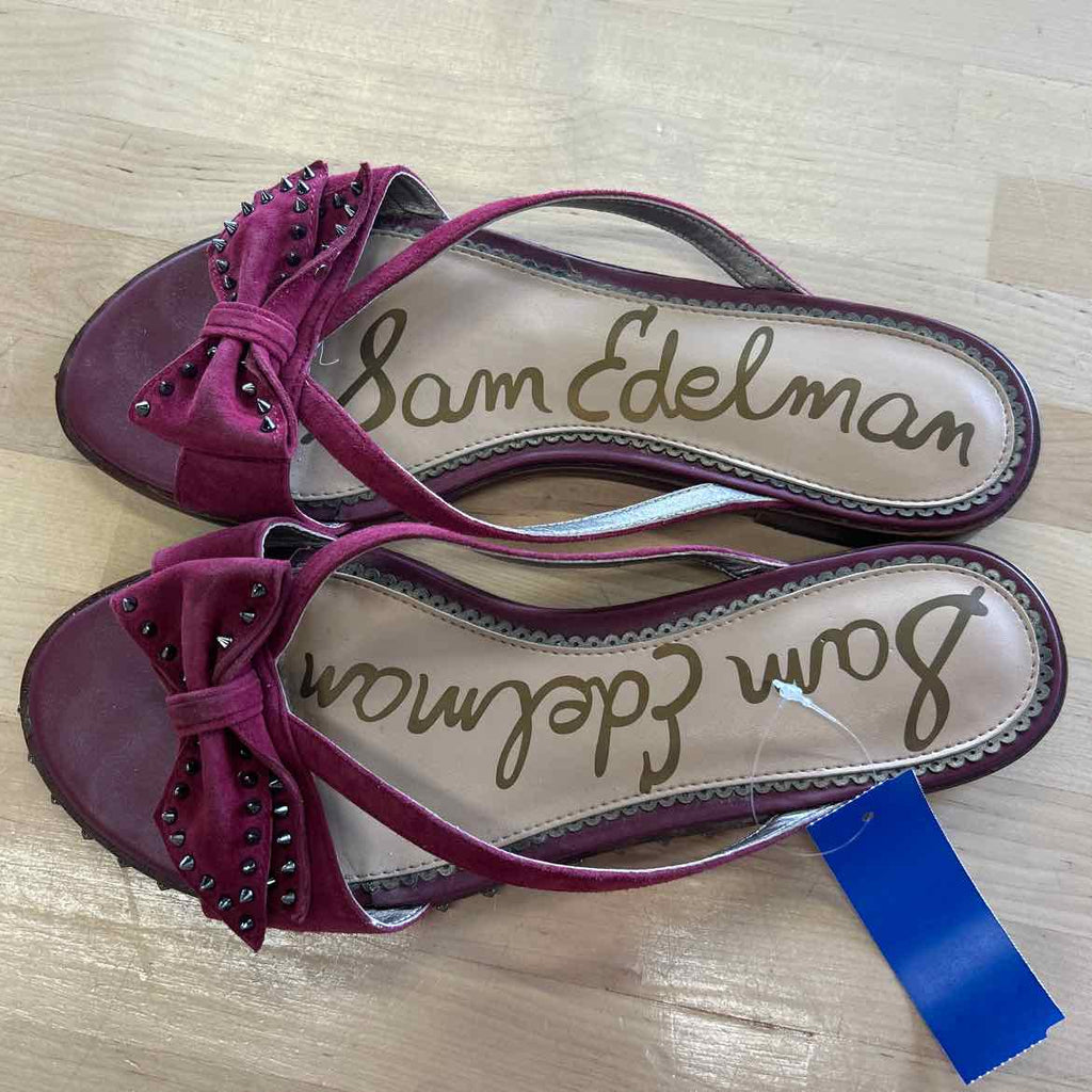 Sam Edelman Size 10 Purple Preloved Sandals