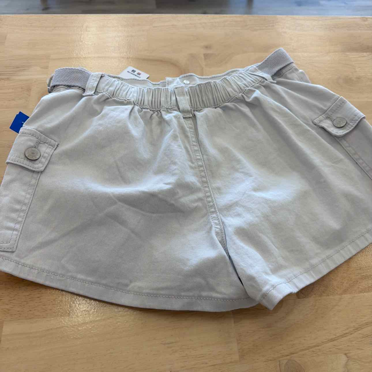 Madden Girl Women Size L  Gray New Shorts High Rise Utility Shorts