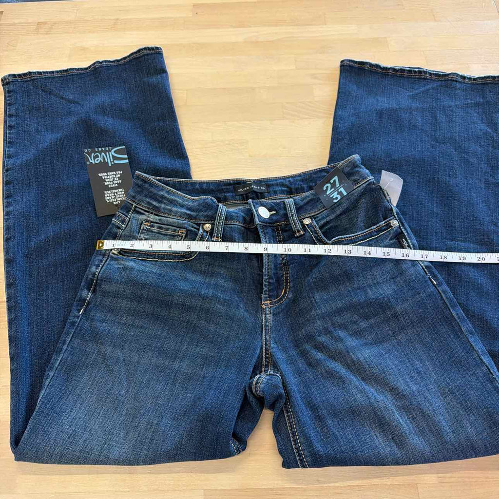 Silver Jean Co. Size 27 Blue Jeans