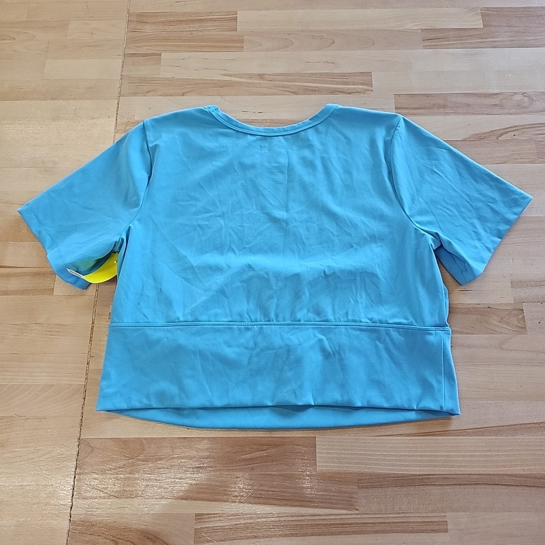 FLX Size L Blue Athletic Tee