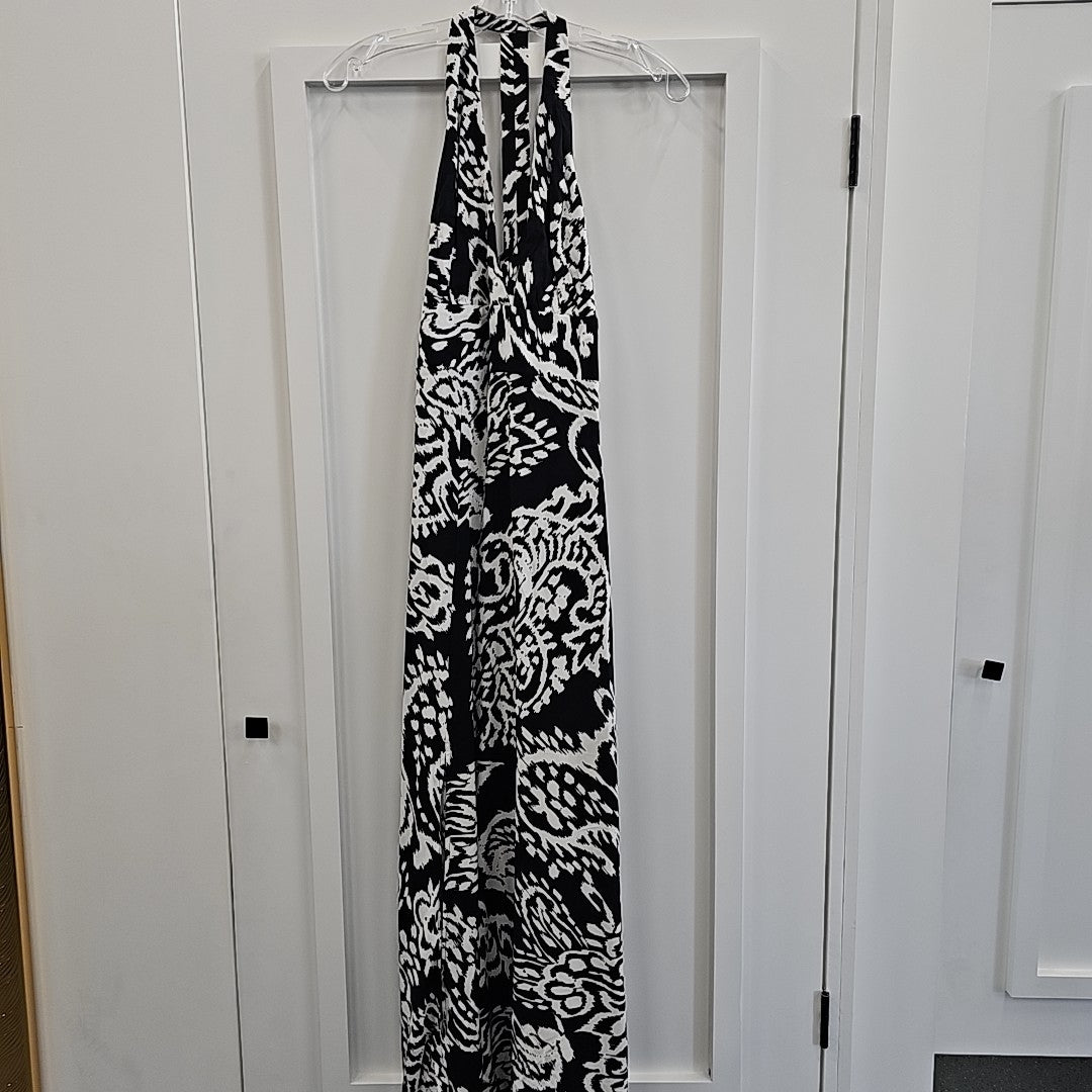 Vince Camuto Size S Black/White Dress
