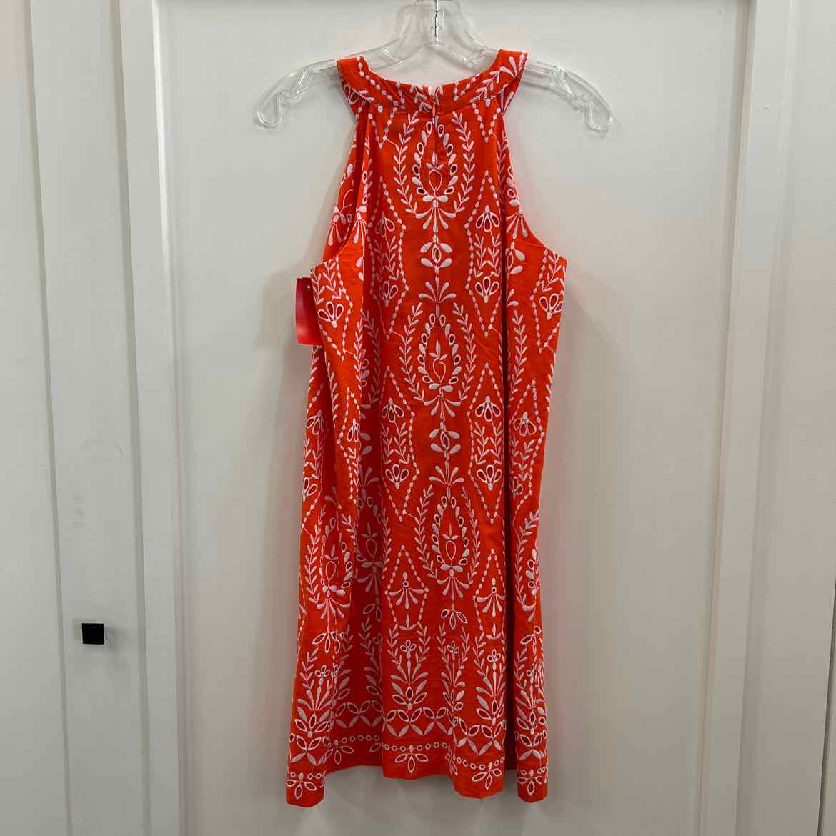 Ann Taylor Size 4 Orange Preloved Dress