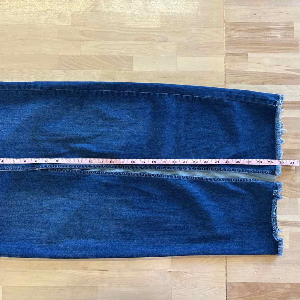 TINSELTOWN Size 0 Blue Denim Preloved Skirt