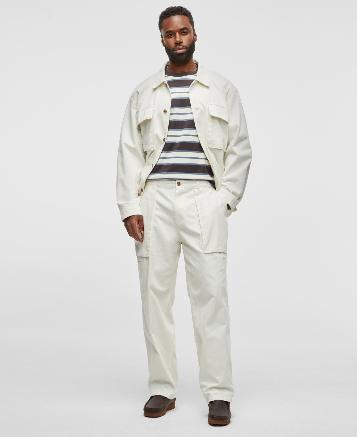 Mode of One Men's Regular-Fit Utility Pants - Neo Natural