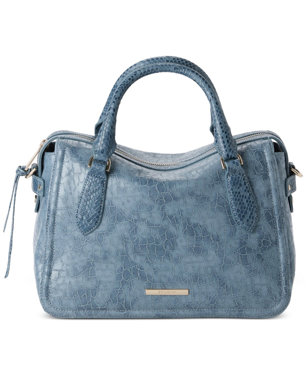 Brahmin Blue Preloved Handbag