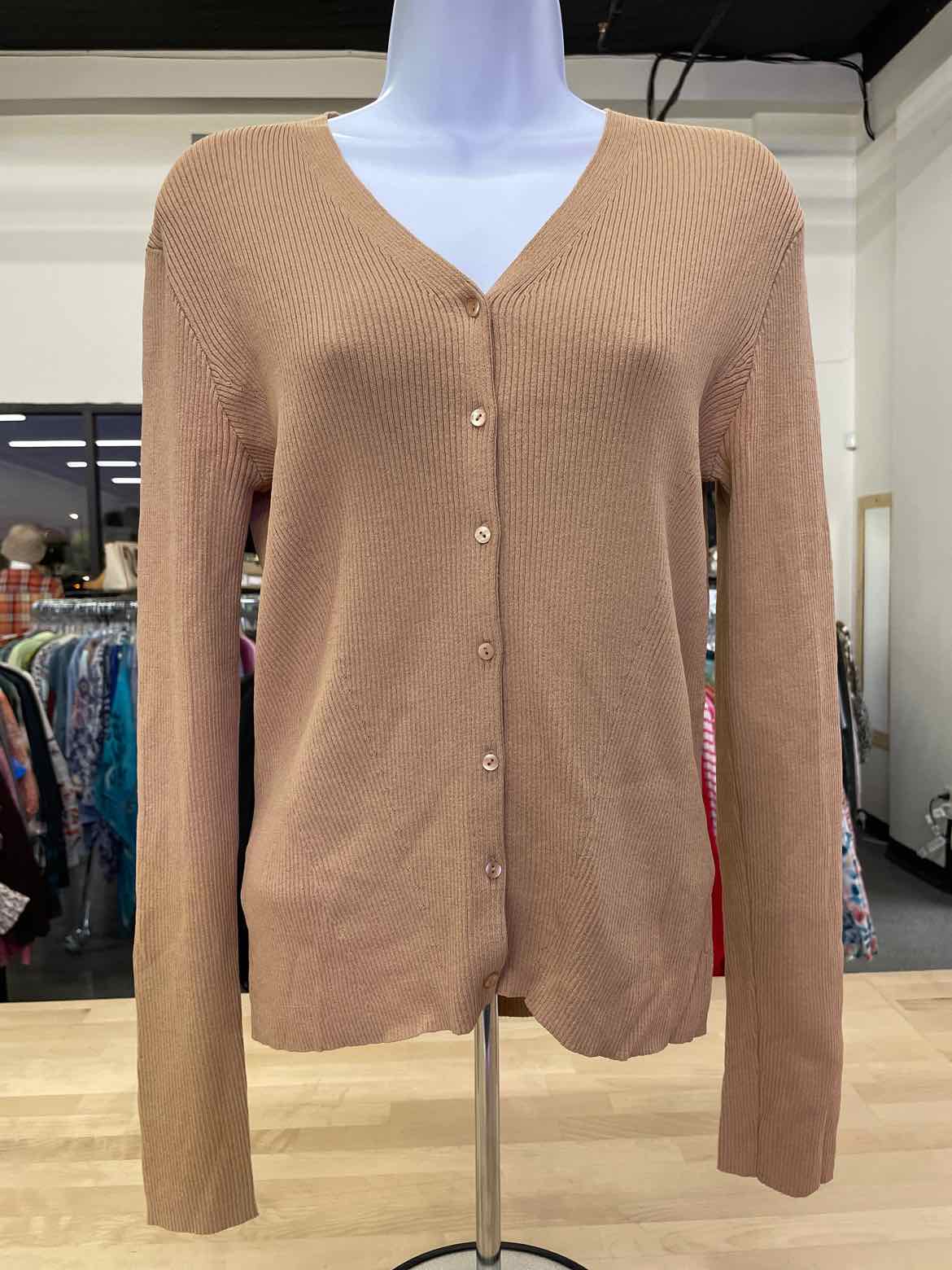 Ann Taylor Size S Beige Cardigan
