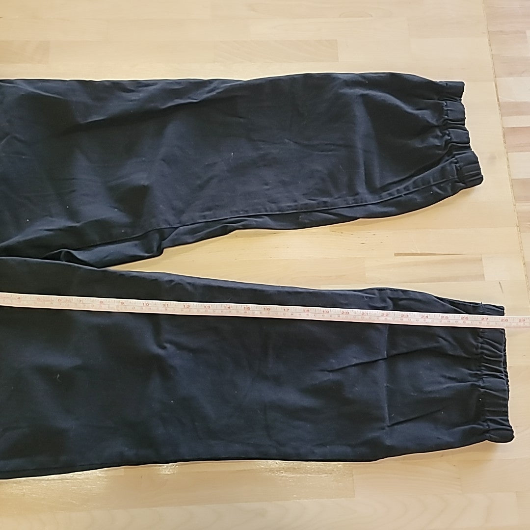 TINSELTOWN Size XL Black Pull-on Utility Jogger Pants NWT