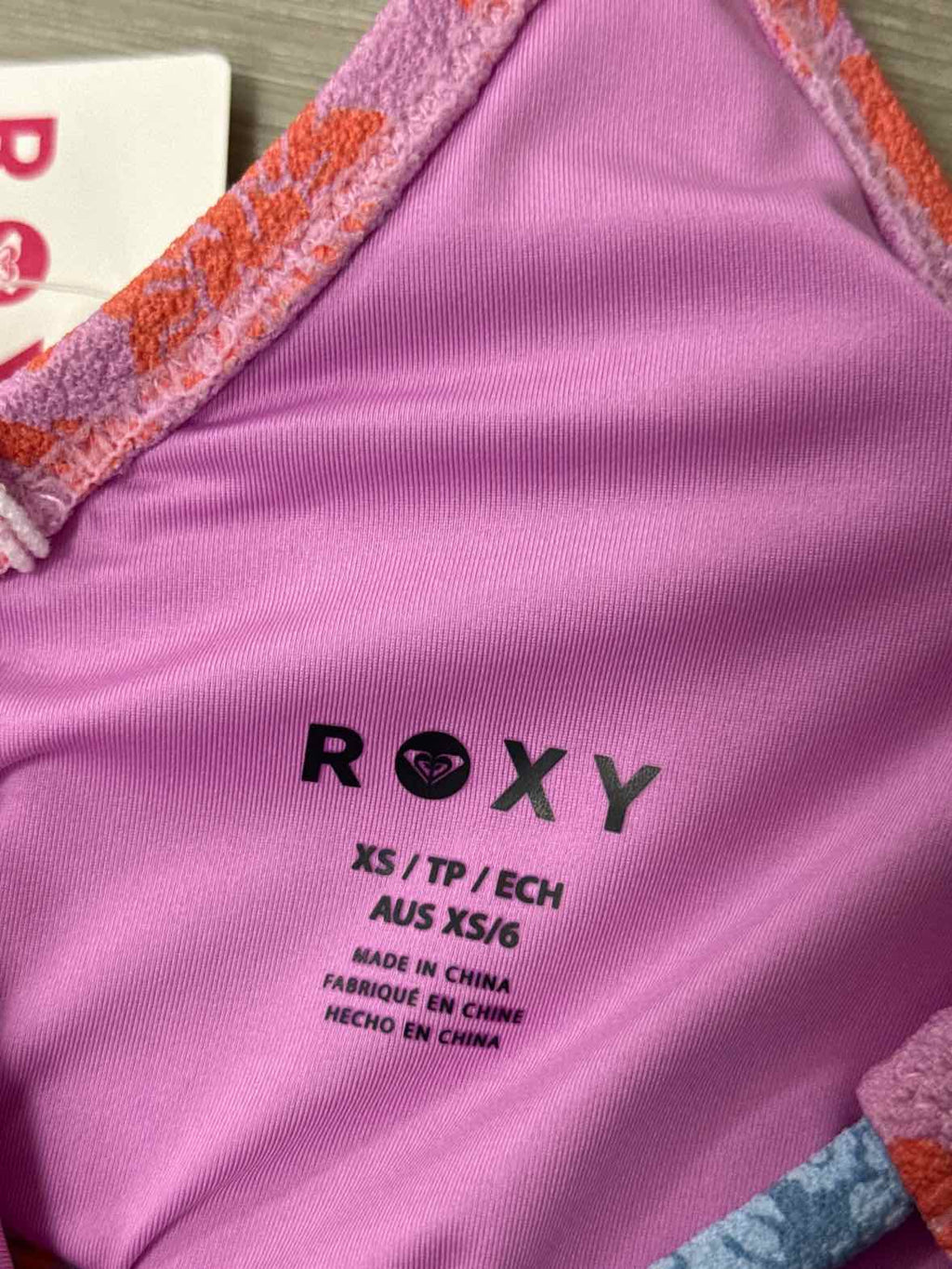 Roxy Juniors' Tapestry Patchwork Convertible Bralette - Multi