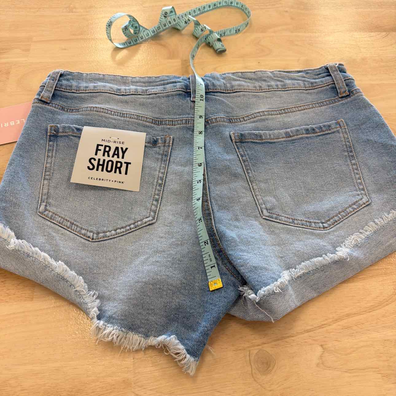Celebrity pink Women Size 11 Blue New Shorts