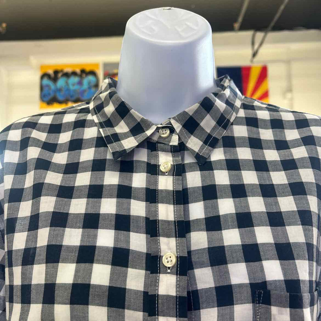 J Crew Size XL Blue Preloved Button Down LS