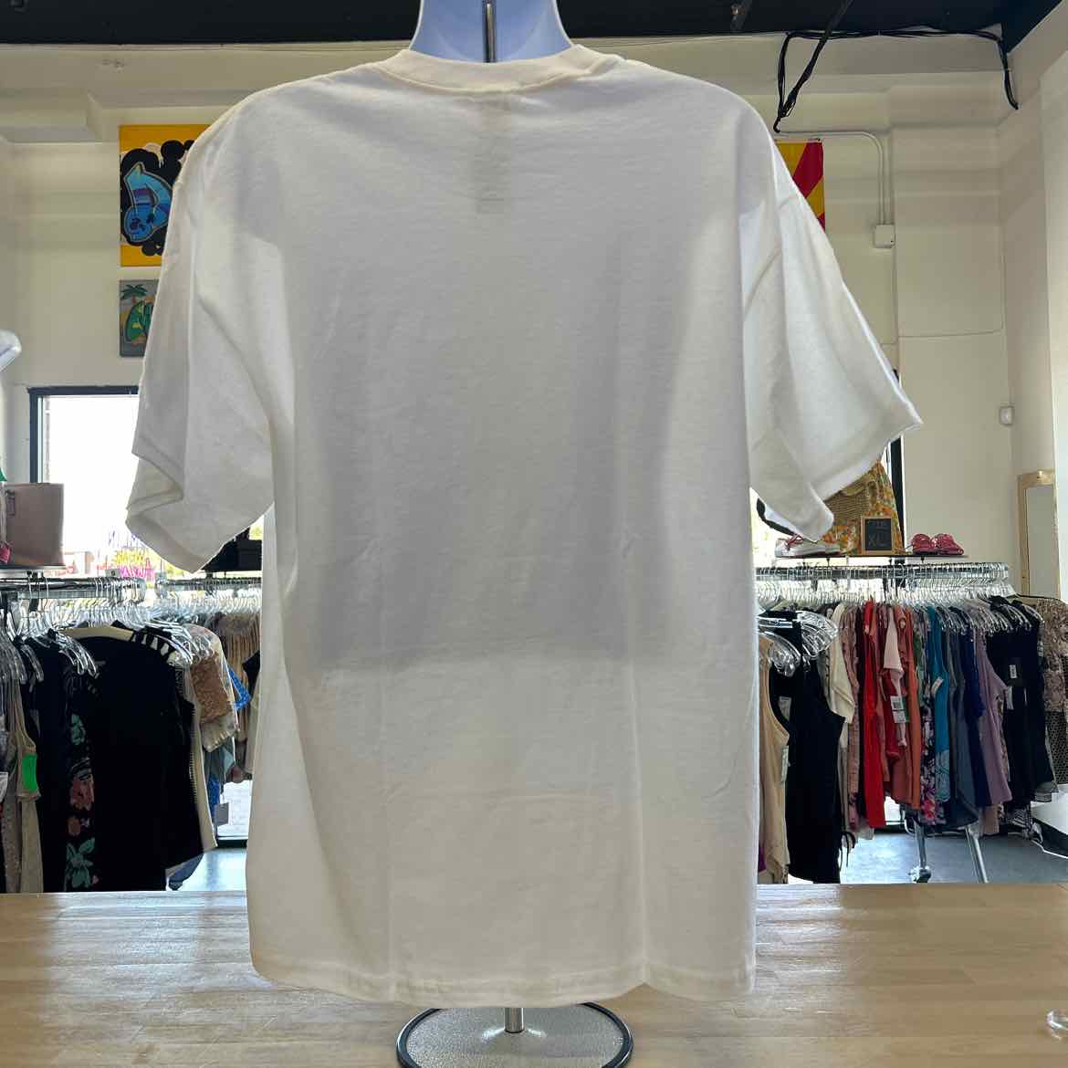 Gildan Size XL White Preloved MENS T-shirt