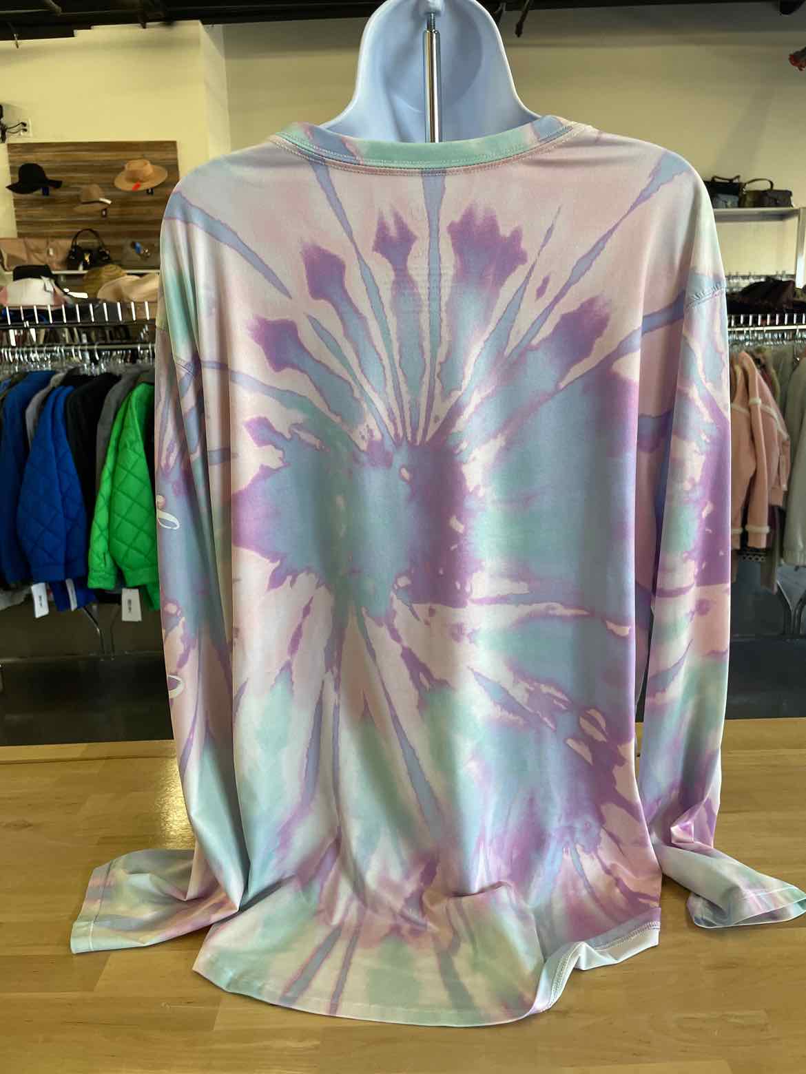 Size XL Pink/Purple Long Sleeve