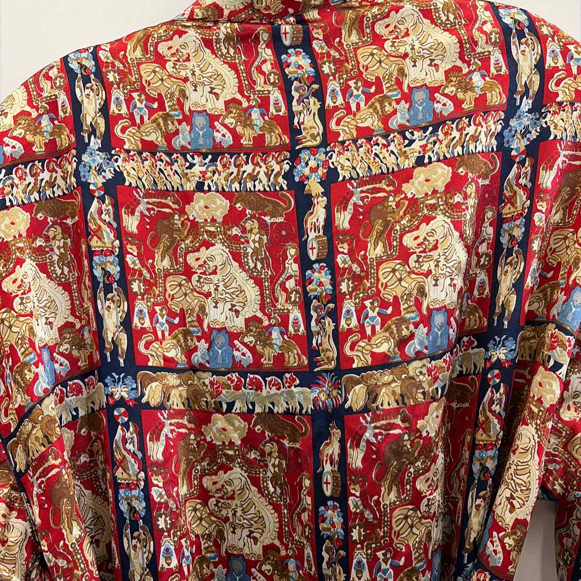 Victoria Secret Size M Blue & Gold Preloved Robe