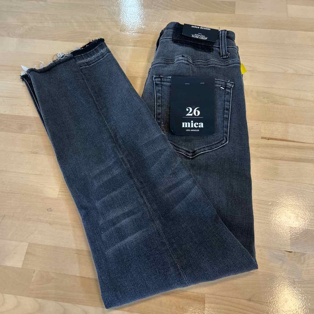 Mica Size 26 Black Denim New Jeans