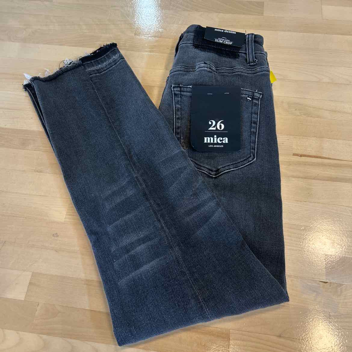 Mica Size 26 Black Denim New Jeans