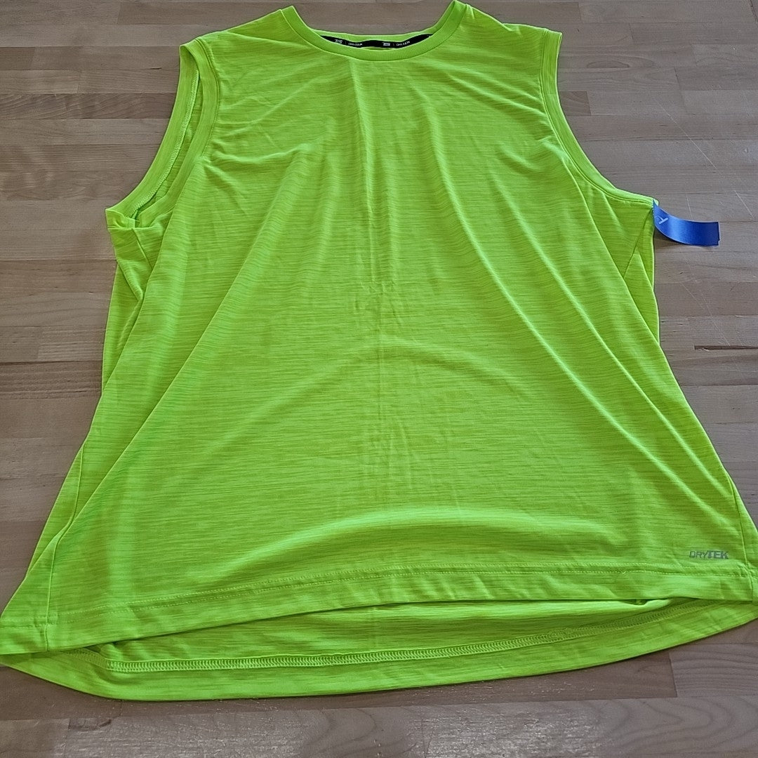 Tek gear Size XXL Green MENS Athletic Tank