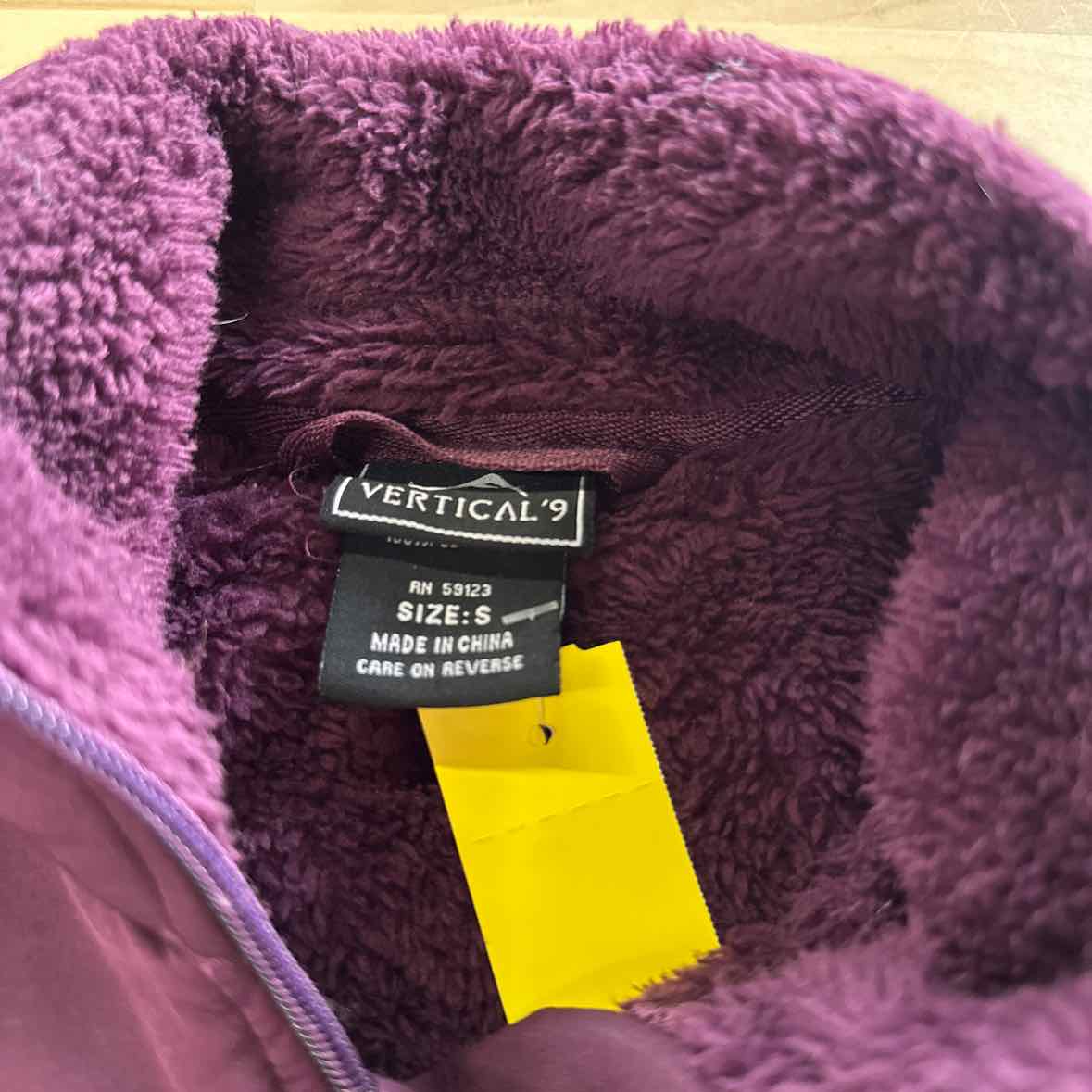 Vertical Design Size S Purple Jacket