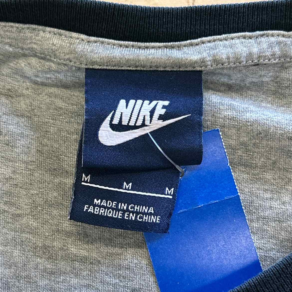 Nike Size M Gray Preloved MENS Long Sleeve Shirt