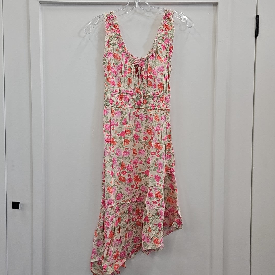 Hippie Rose Womens Floral MIDI Dress