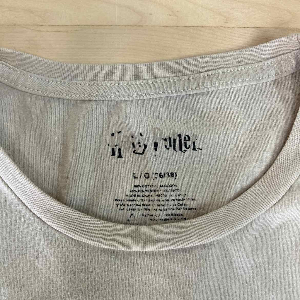 Harry Potter Size L Tan Preloved T-Shirt SS