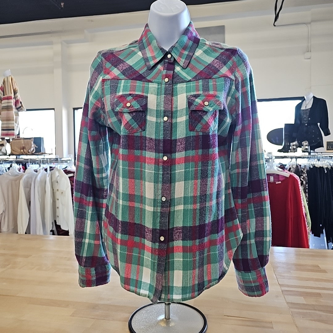 mossimo Size M Multi-Color flannel