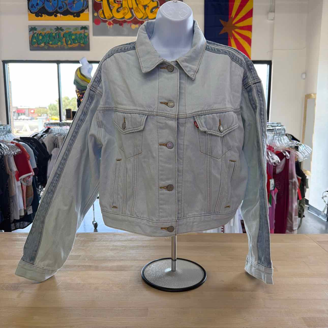 Levi's 90s Trucker Jacket - Women's - XL - Blue