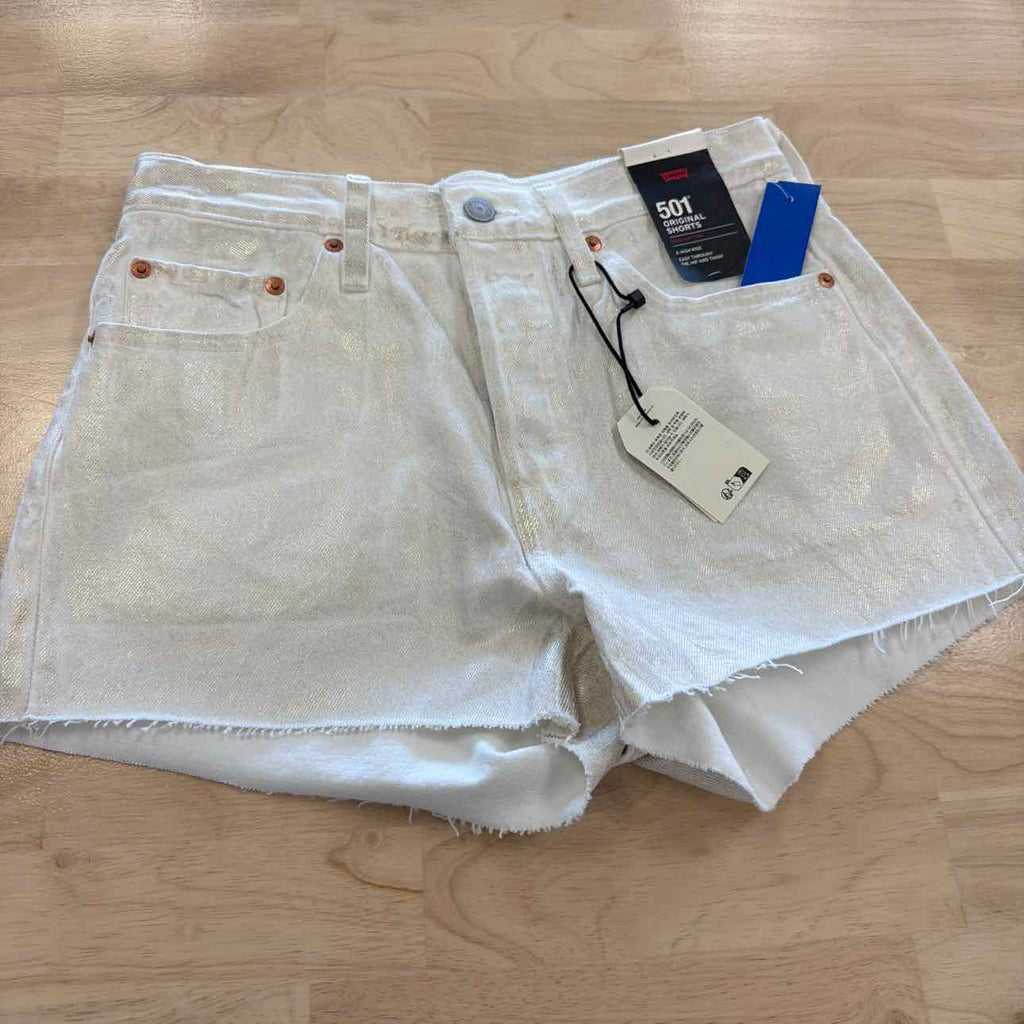 Levi's Women Size 24 Gray New Shorts