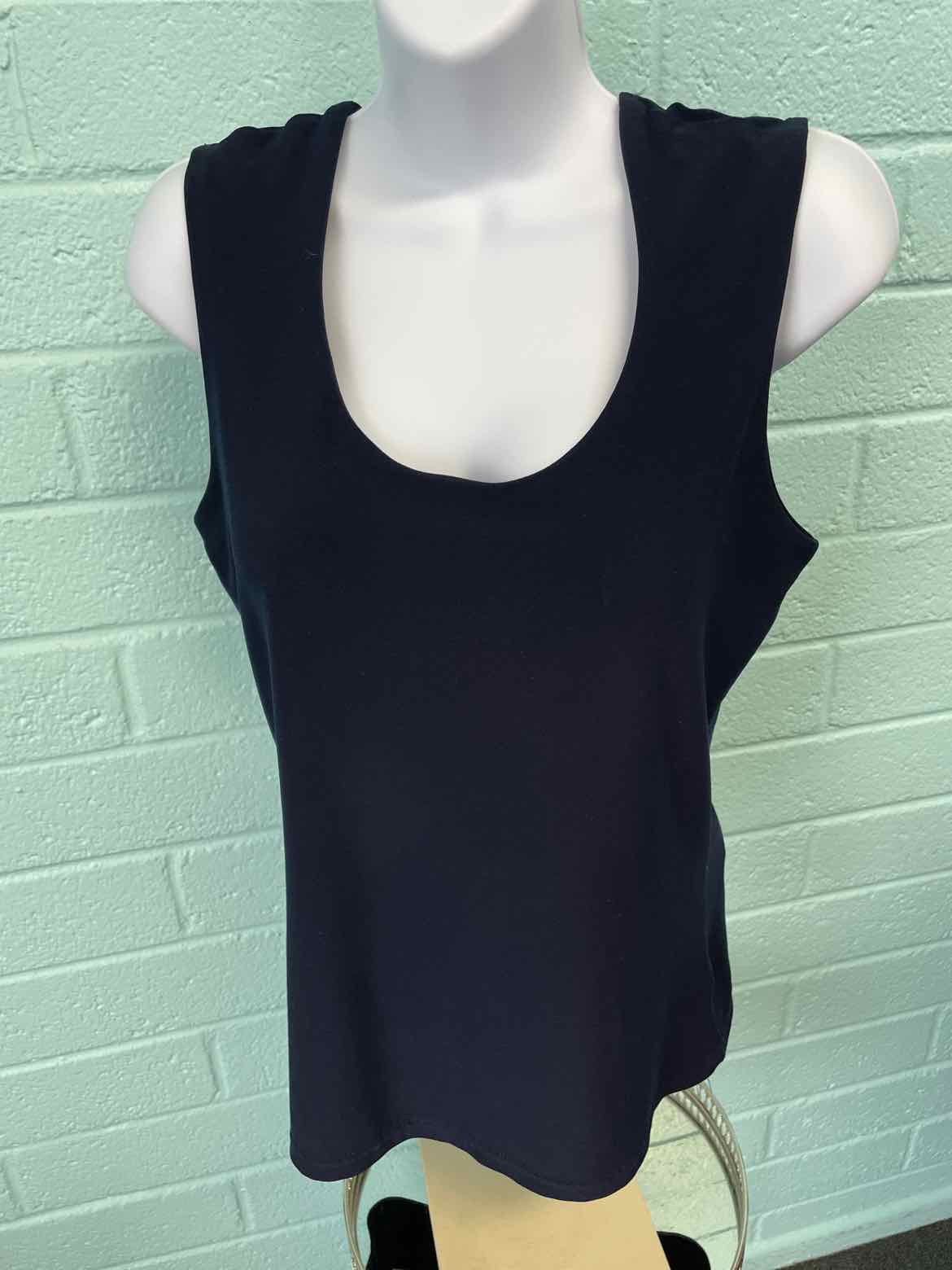 LanaLee Size L Navy Sleeveless