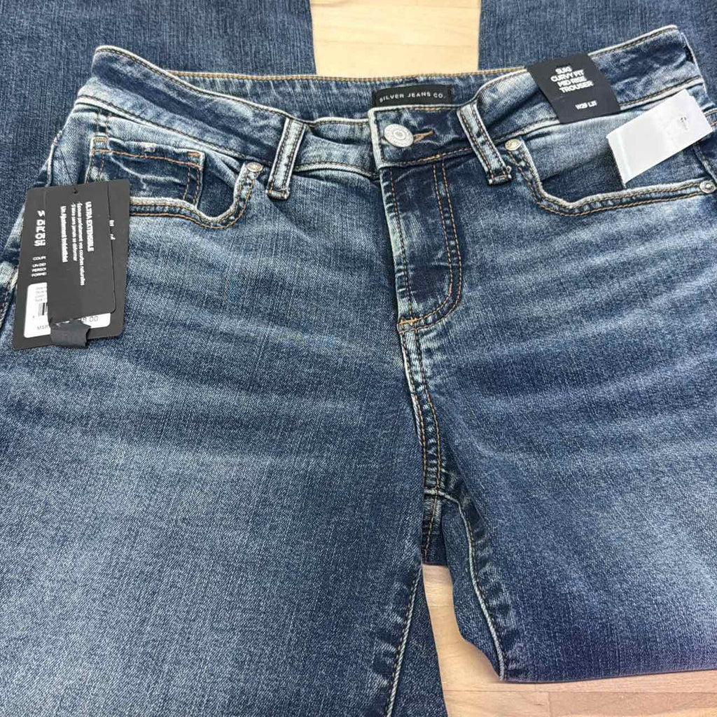 Women's Suki Mid Rise Trouser Leg Jeans