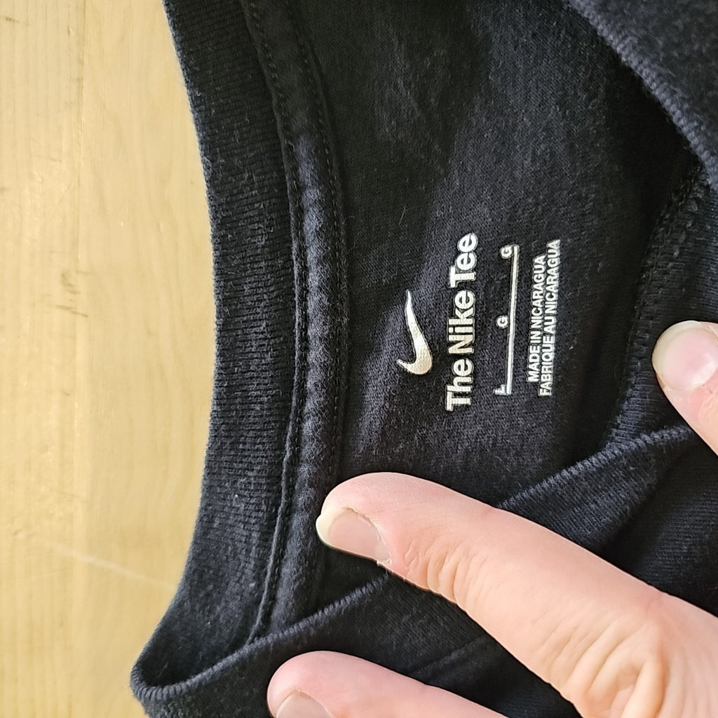 Nike Size L Black T-Shirt SS