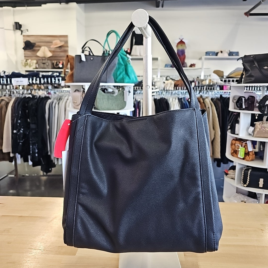 Dkny Nala Medium Hobo - Black/silver