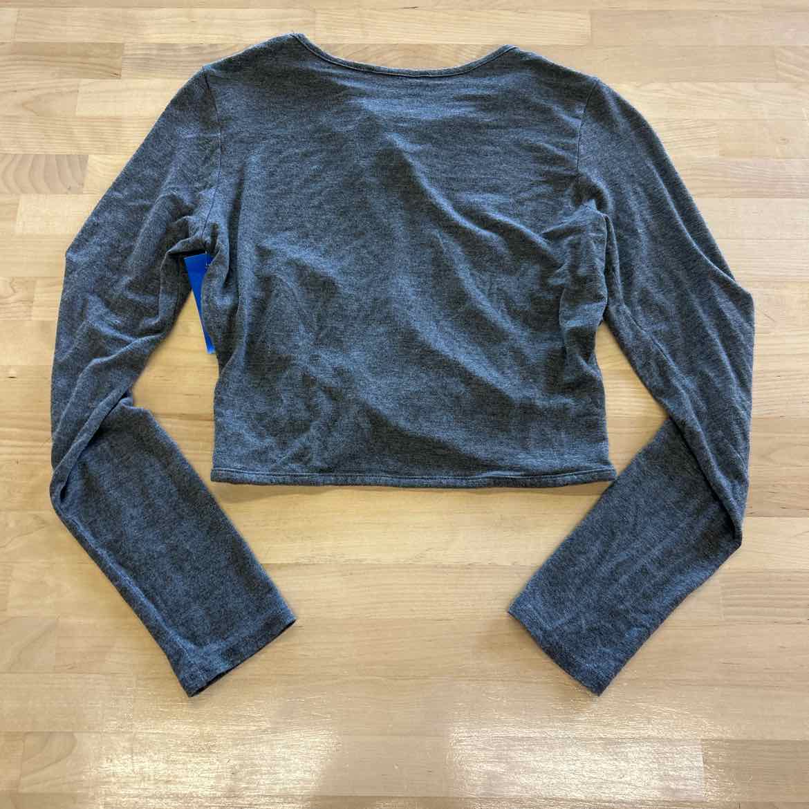 Charlotte Russe Size S Gray Long Sleeve