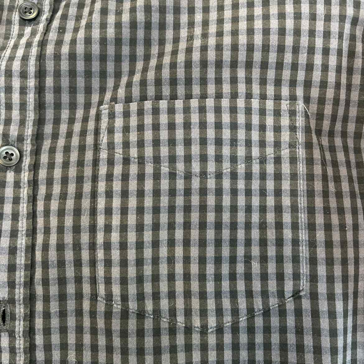 Polo Size M Black Preloved MENS Button Down Shirt