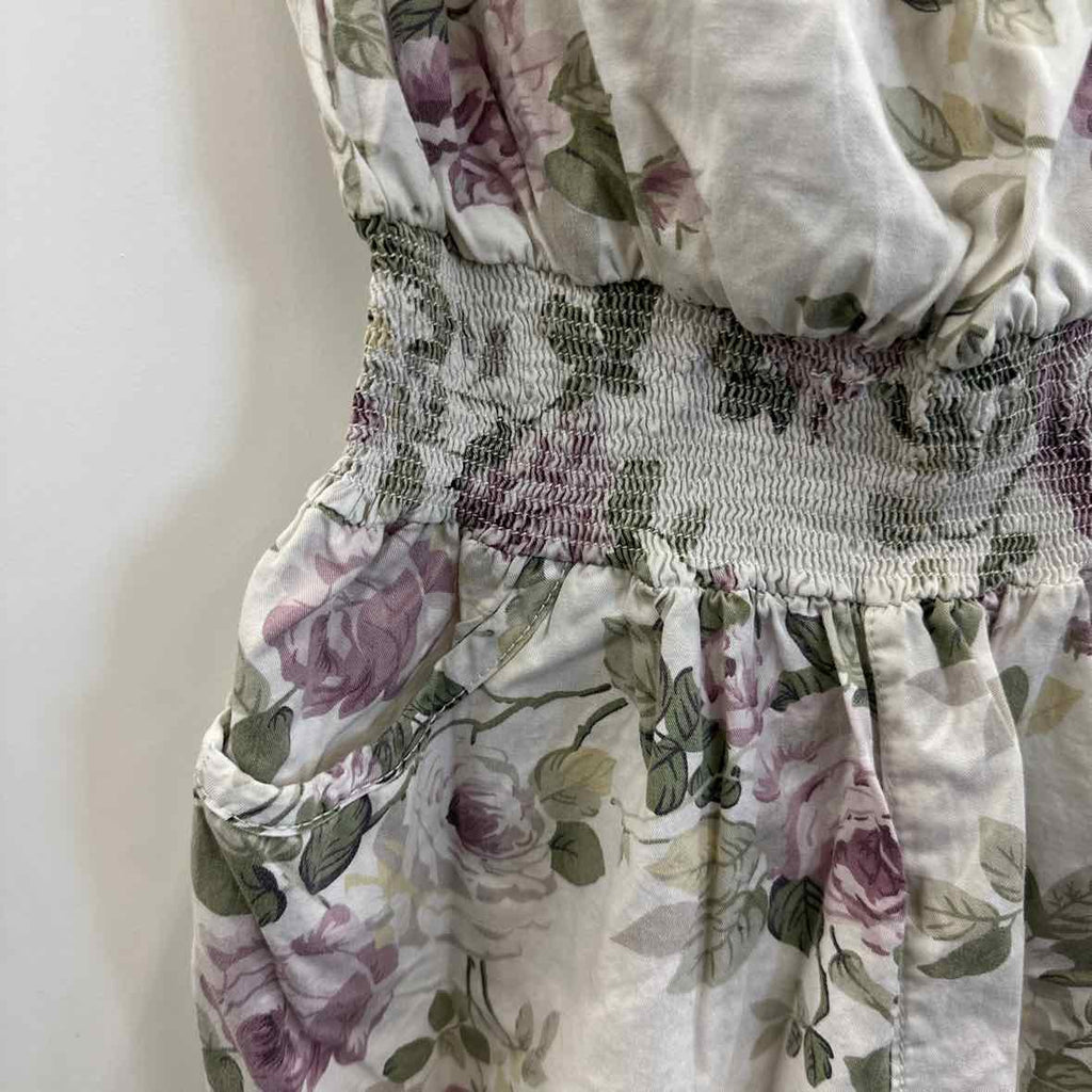 HWY Jeans Size M White Preloved Romper